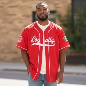 Teamwork Athletic Apparel F4mily‎ Matters Brand Loyalty Baseball Jersey Size XL